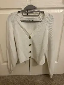 White Hollister Sweater