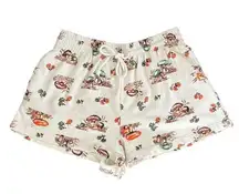 Urban Outfitters Out From Under Sawyer Mushroom & Floral Print Lounge Shorts S