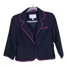 Old Navy Navy Blue with dark Purple trim Women Size Medium