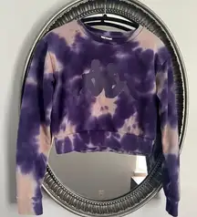 Kappa tie-dyed crop sweatshirt‎