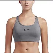 Nike Dri Fit Women's Racerback Charcoal Fitness Athletic Workout Sz Medium
