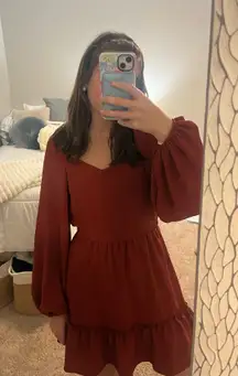 Altar'd State Dress Red