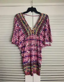 Colorful Abstract Top