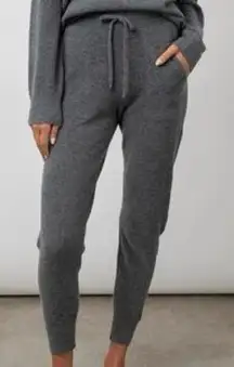 Rails Ash Cashmere Blend Joggers Charcoal Est. Small Sample NWOT
