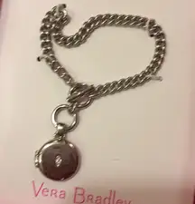 vera Bradley locket bracelet