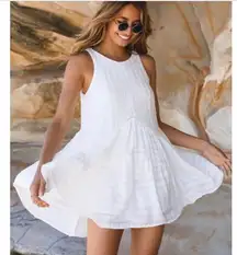 Cliffside Dress White