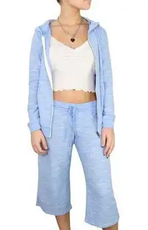 Weathervane Y2k Lounge Set Blue Two Piece Set Tracksuit Medium