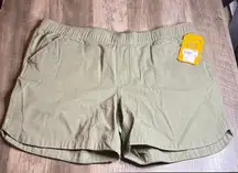 Carhartt Women's Force Ripstop Sage Green Work Shorts