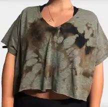 One Of A Kind Tie Dye Crop Top 