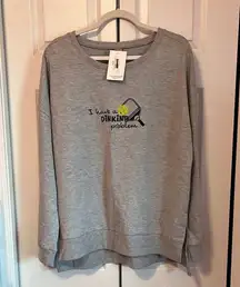 Gray Pickleball Sweatshirt