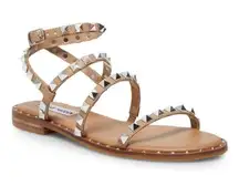 Steve Madden Studded Travel Strappy Sandal NWOT