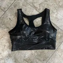 NWOT DSG shimmer sports bra medium