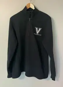 Valley High School Girls Soccer Quarter Zip Black size Large