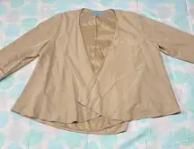 Antonio Melani Chic Tan blazer size M