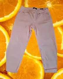 Pink Nine West Christine Capri Pants‎ Size 4