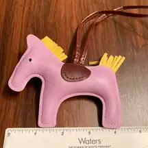 Faux Leather Horse bag Charm Bag Accessories for Women Pony ornament New‎