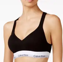 Calvin Klein NWT  Modern Cotton Padded Bralette - Size XL