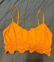 Primark Orange Crop Top