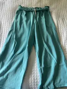 Out From Under Wide Leg Sweatpants Blue