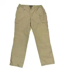 5.11 Tactical Pants Womens 18 Long Khaki Beige Taclite Pro Pant Ripstop Cargo