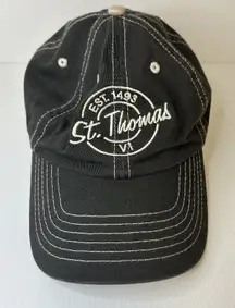 St. Thomas Virgin Islands Navy Blue Adjustable Hat‎