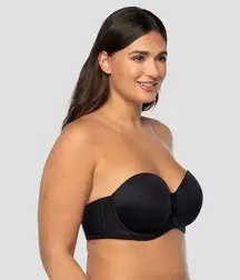 Black Strapless Bra