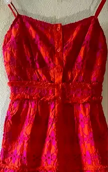 J. Crew Tiered Eyelet Summer Dress