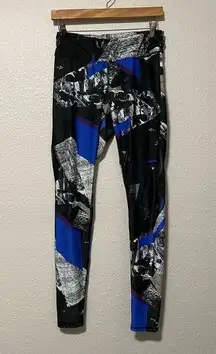 ALALA MULTICOLOR WORKOUT YOGA LEGGINGS SZ M