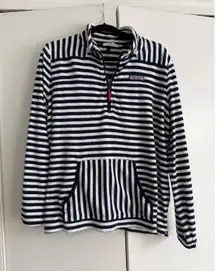 Vineyard Vines Quarter Zip Pullover | Striped | Size XL |‎ EUC | Coastal Chic