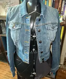 Ci Sono distressed cropped basic L normcore minimalist jacket