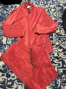 Vintage Light Corduroy Style Jumpsuit Track Set