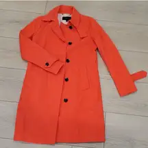 Anne Klein Red Trench Coat