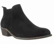 STEVE MADDEN Taille Chelsea Ankle Boot Bootie in Black Suede size 10