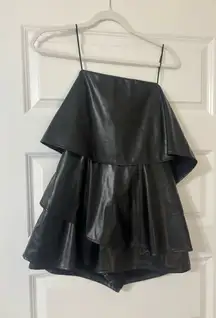 Leather Romper Idem Ditto