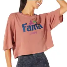 Wildfox x Coca-Cola Fanta Grape Alhambra T Shirt M Pigment Ash Rose