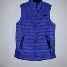 The North Face Deep Purple Quilted Vest