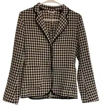 MaxMara Houndstooth Blazer size 4