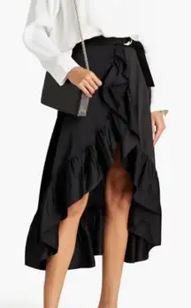 NEW Sandro Paris Ilona‎ Asymmetrical Ruffle Skirt - NWT - S