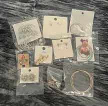 10 Piece Assorted Jewelry Set with Earrings