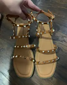 Diamond Strap Sandals