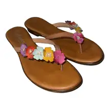 Italian Shoemakers Floral Sandals