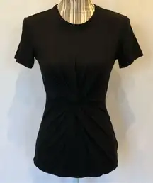 Derek Lam 10 Crosby Twist Knot Front T-shirt Size Small