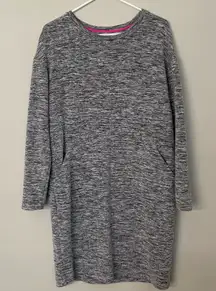 Women’s Joules Clothing Gray Heather Long Sleeve Dress Size 6