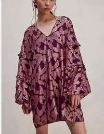 NWT JEN’S PIRATE BOOTY x Free People Rising Star Winter Bloom Mini Dress