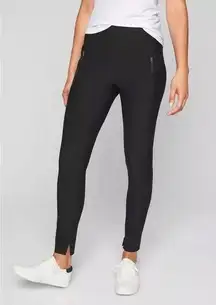 Athleta Stellar Tight Pant Legging Black Comfort Work Travel Pants Size XS