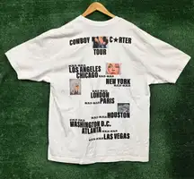 Beyonce Cowboy Carter Rodeo Chitlin Circuit Tour T-Shirt Size Extra Large