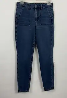 American Eagle Next Level Stretch Super Hi Rise Jegging Jeans Size 4 Short