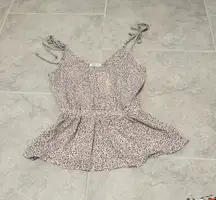 Sienna Sky Pink and Black Camisole