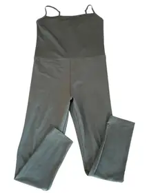 Girlfriend Collective One Piece Jumpsuit Unitard Olive Green Grey Womens 3XL