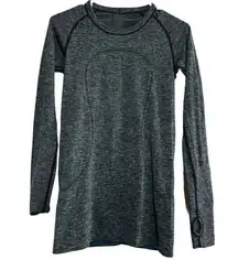 Lululemon Swiftly Tech Long Sleeve Crew 2017 Seawheeze LILV Thumbholes 6